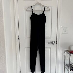 Girlfriend Collective Black Unitard Medium